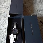 Mini Orologio Analogico Quarzo Unisex – Cassa 43 Mm Acciaio Inox Nero, Cinturino A Maglia, Quadrante Verde, 3 ATM