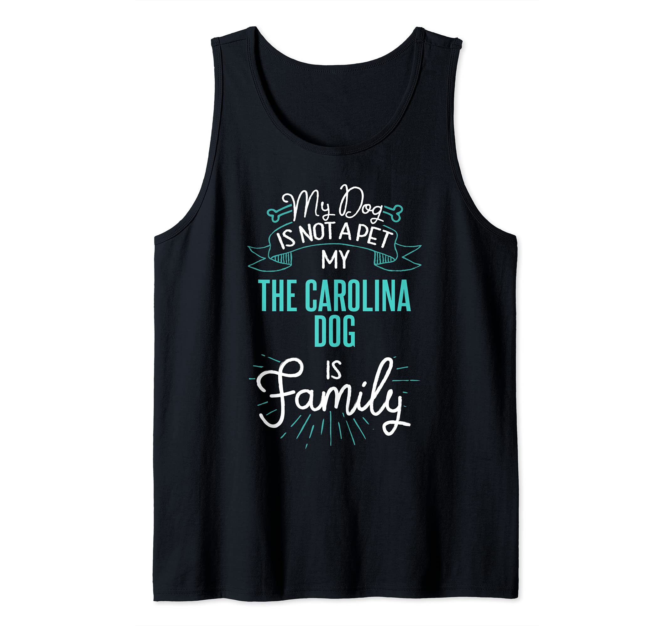 Cute The Carolina Dog Design Family Dog Giftn Tank Top