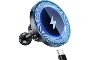 ARMOLABX Magnetic Wireless Charging Phone Holder with 1” Ball for MagSafe, [Heavy-Duty] 1 inch Ball Mount for MagSafe Charger