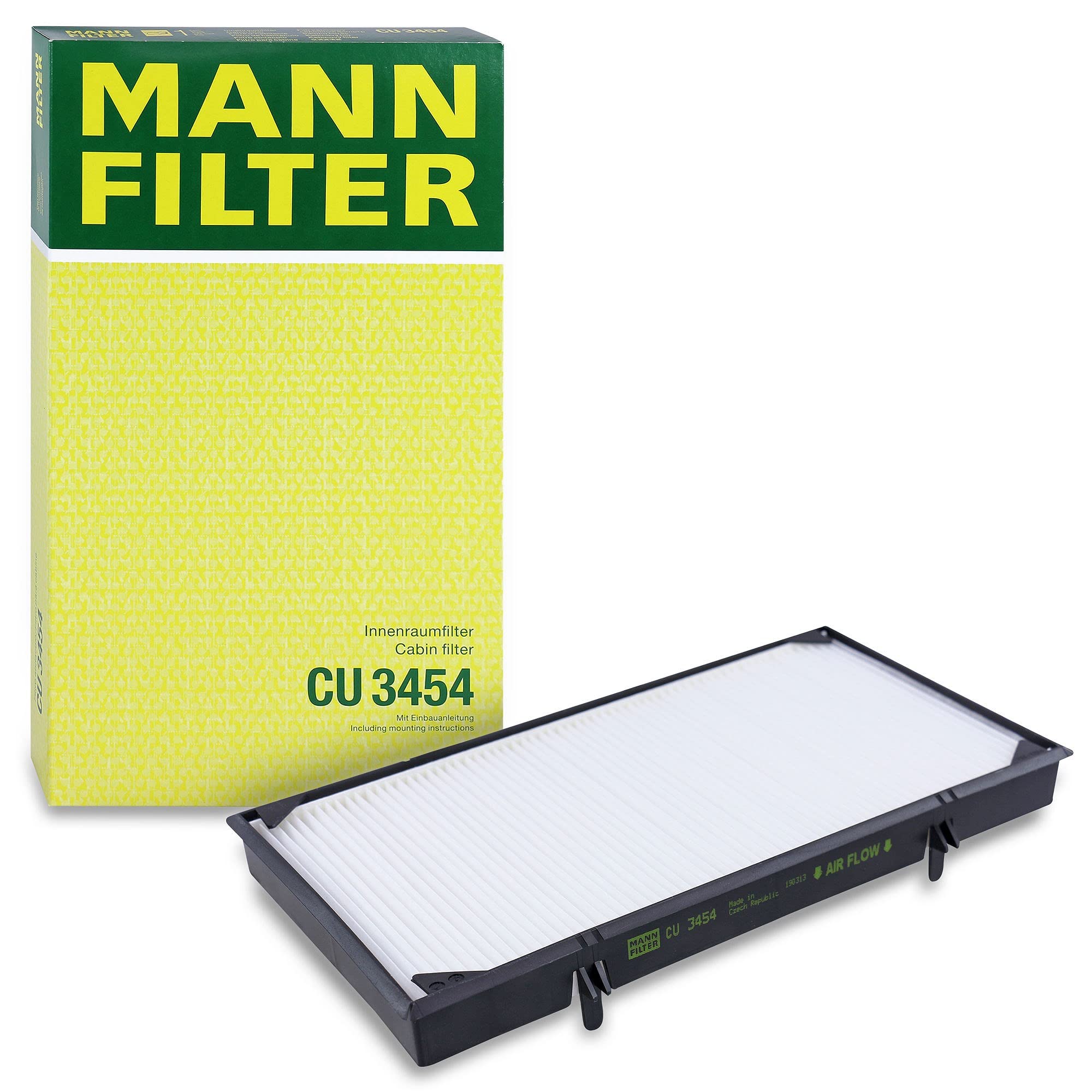 MANN-FILTER CU 3454 Cabin Air Filter - for Cars + Transporters