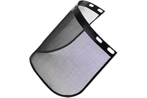 MotiveTech Face Shield Replacement Full Face Shield Mesh Visor,Accessories, Copper Wire Mesh for Woodcutting, Trimming