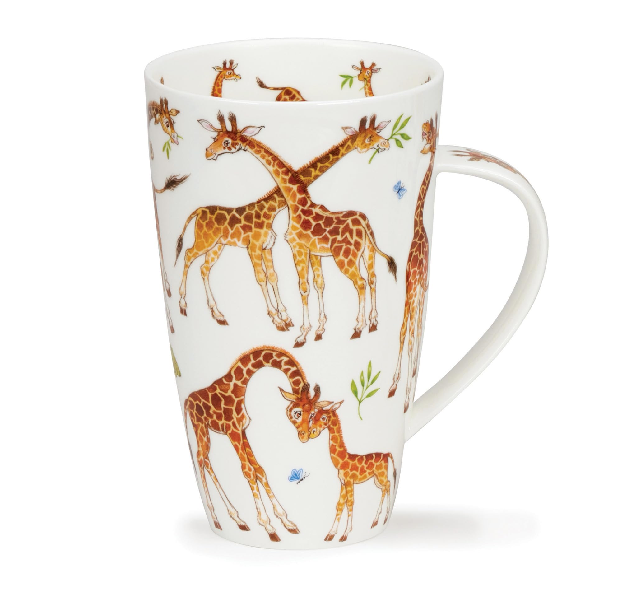 Dunoon Henley 0.6 Litre Fine Bone China Mug Rubber Necks Giraffe