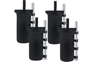 Jorohiker Canopy Weight Bags(150LBS) for Pop up Canopy Tent, Canopy Weights Sand Bags for Instant Outdoor Sun Shelter Canopy/Patio Umbrella,Set of 4