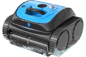 WINNY POOL CLEANER Pool Vacuum for Inground Pools, Cordless Robotic Pool Cleaner, Wall and Waterline Cleaning, Intelligent Route Planning, 150 min Runtime, for Pools up to 1,600 Sq.ft