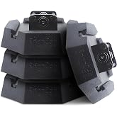 SnapPad SnapJack&trade; SJ (Pack of 4) | Two-Point Trailer Jack Stands Featuring 5.5" Metal Foot | Adds 61% Additional Surface Area, 3.79 lbs. Per Pad &amp; 7.25" Total Width | Must-Have RV Accessories