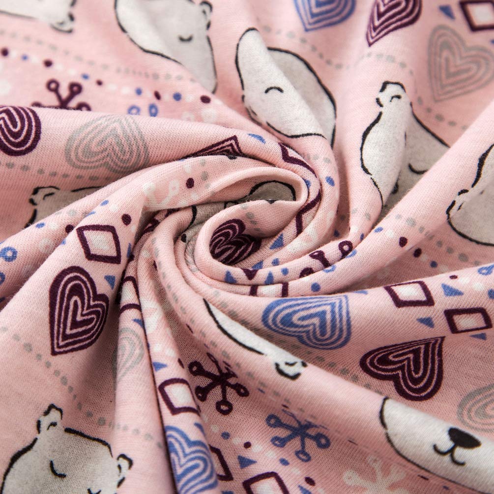 ENJOYNIGHT Women\'s Cute Sleeveless Print Tee and Shorts Tank Pajama Set (XX-Large, Bear)