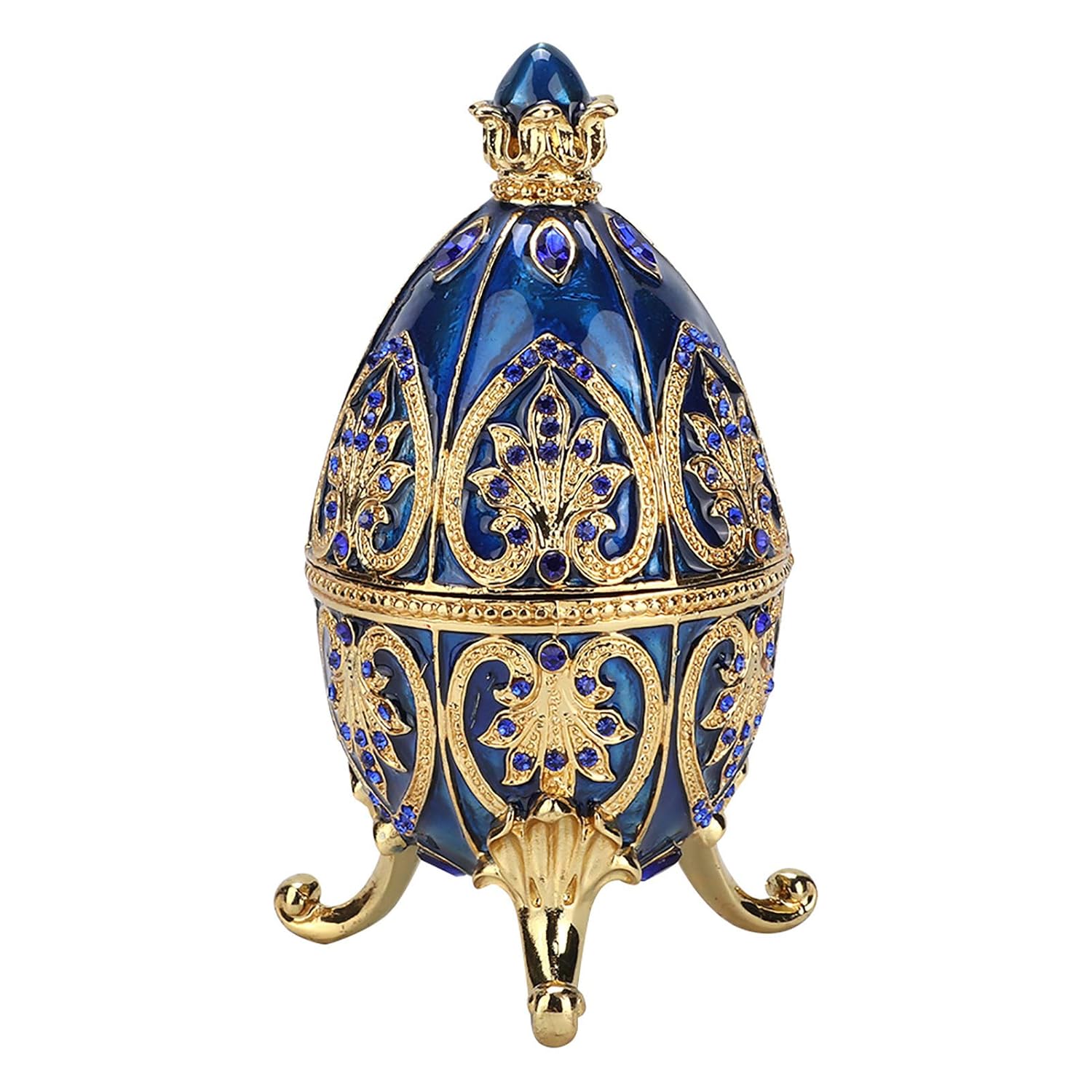 Buy Easter Egg Jewelry Box, European Style Handmade Enameled Easter Egg