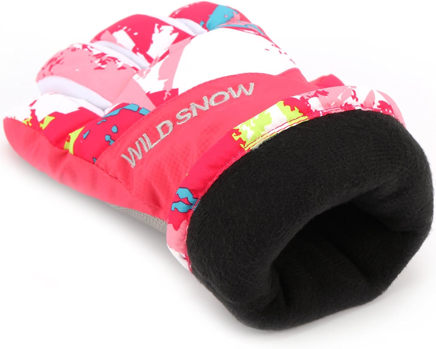Ski Gloves,RunRRIn Winter Warmest Waterproof and Breathable Snow Gloves for Mens,Womens,ladies and Kids Skiing,Snowboarding: Clothing