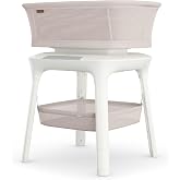 UPPAbaby Soma Smart Bassinet with MotionSync, Mattress, Sheet &amp; Storage | Blends smart technology, premium materials, and advanced safety features to create a customized sleep environment for baby.