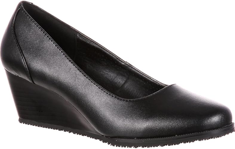 slip on wedges women's shoes