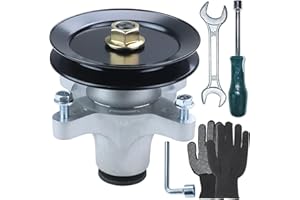 FULAIGE 121-0751 Spindle Assembly with 125-5575 Pulley Replaces Toro Timecutter Spindle Assembly 139-3214 Spindle Toro, 117-7439, 117-7267, 139 3214 for Toro Timecutter SS5000 SS5060 MX5050 Mowers