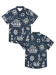 Hawaiian Shirts for Men Summer Beach Casual Short