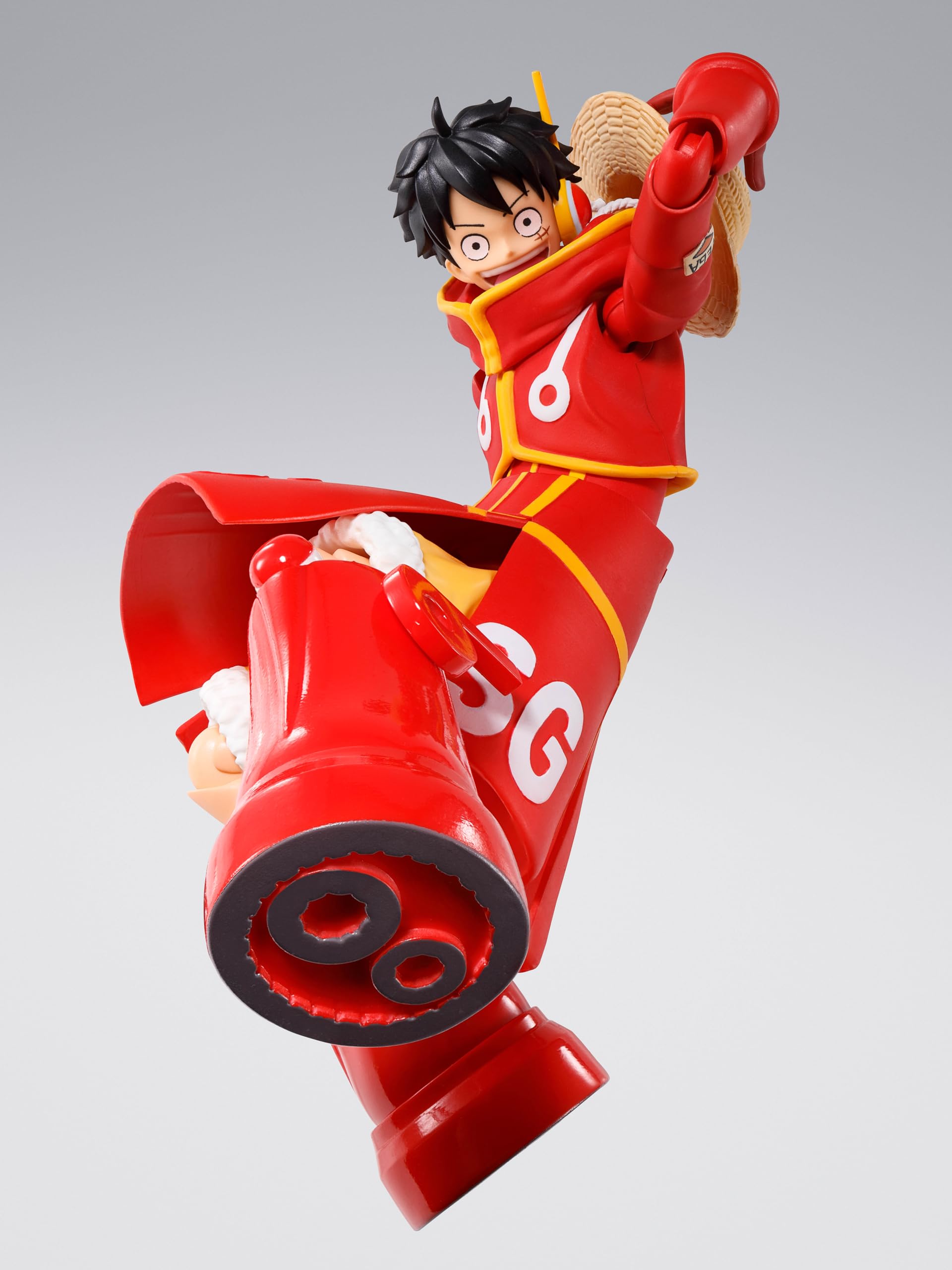 TAMASHII NATIONS - One Piece - Monkey D. Luffy -Future Island Egghead- S.H.Figuarts Action Figure