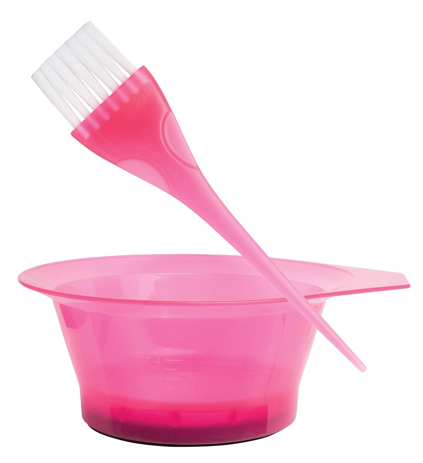 Diane Tint Bowl with Brush Set, Translucent Pink : Beauty