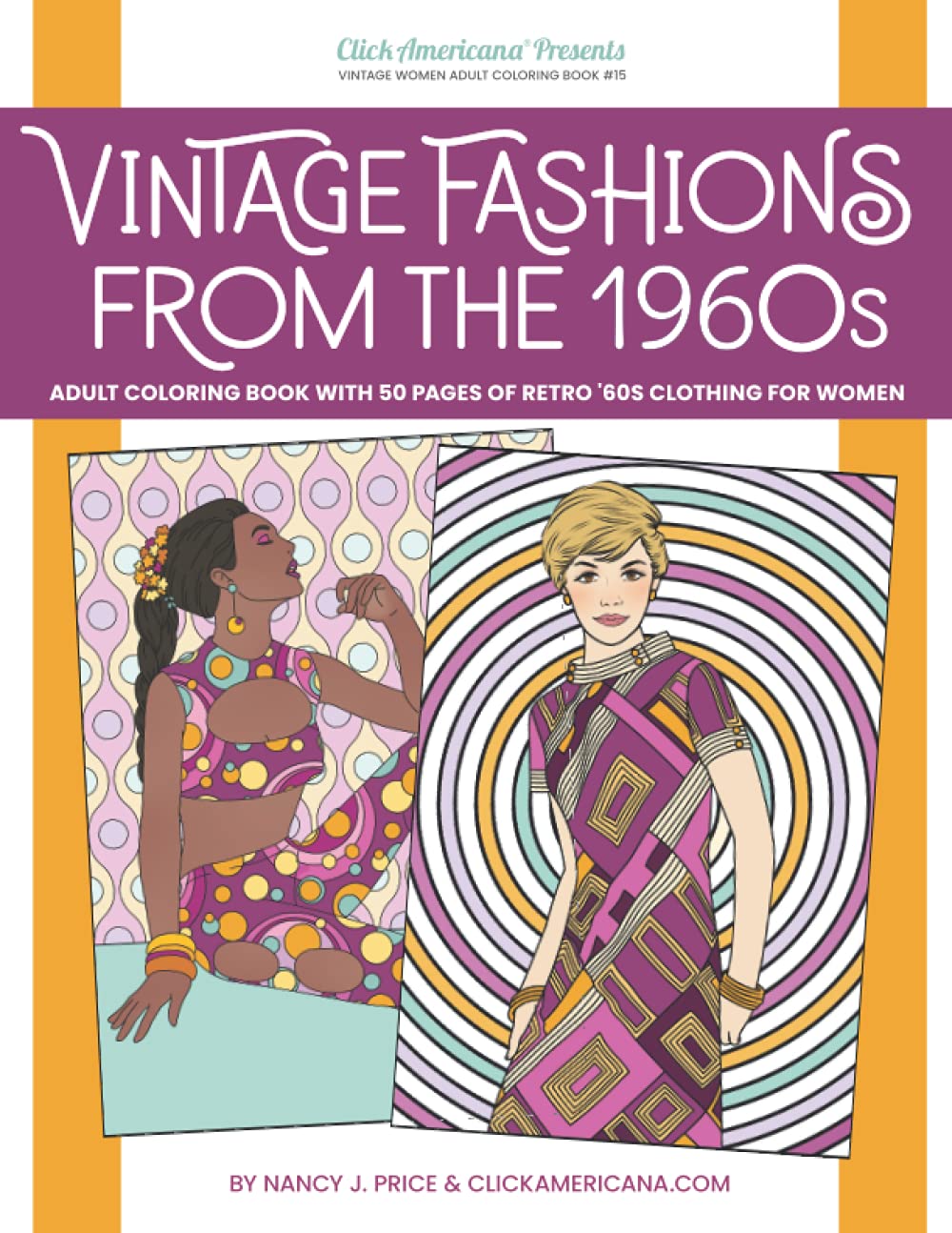 women (Vintage Fashion Coloring Books 