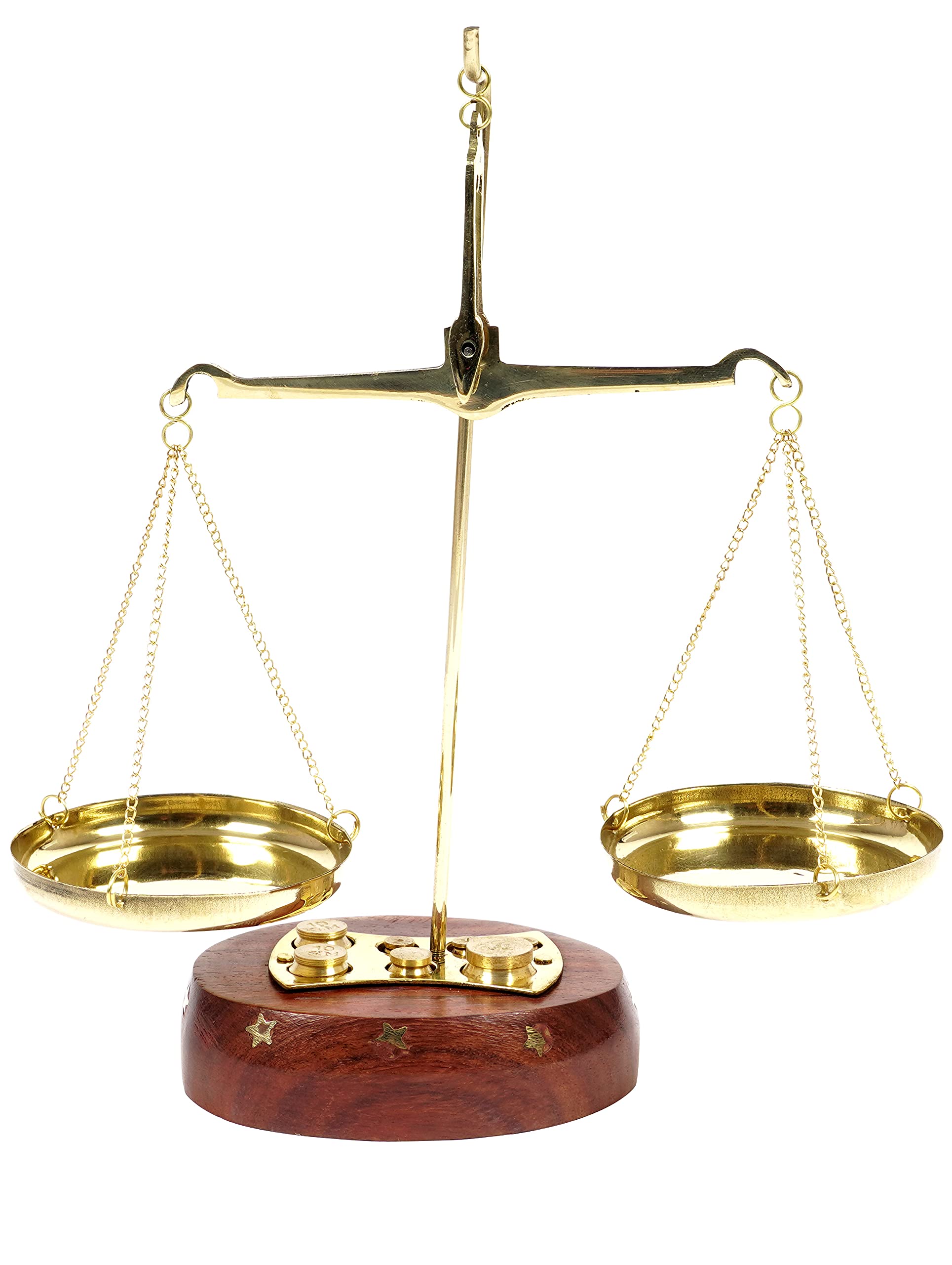 IBA Indianbeautifulart Apothecary Scale Vintage Collectible Brass Weight Scale Home Decor Antique Weight Balancing Scale Taraju