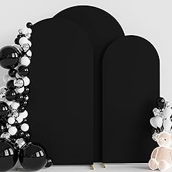 Wokceer Wedding Arch Cover (7.2FT, 6.6FT, 6FT) Set