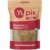 Yupik Organic White Buckwheat, Hulled, 2.2 lb (35.2 oz), Gluten-Free, Non-GMO, Kosher, Vegan, Whole Raw Groats, Kasha, Wheat-Free, Salt-Free, Plant-Based Protein, Source of Fiber, For Baking, Cooking