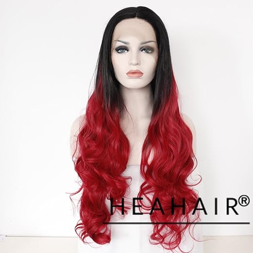  ombre red hair
