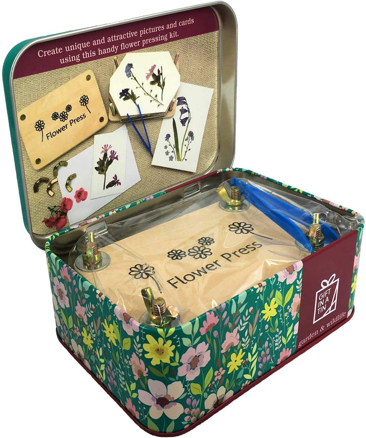 KFSOQE Micro Flower Press, Miniature Clover Leaf Flower Press Kit, DIY Pressed Flower Plant Preservation Kit Plants Art Crafts Metal Pressing Arts Craf 5 thumbnail image