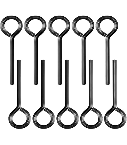Llaves Hexagonales (Allen) De 7/32 Pulgadas - Pack De 10, Longitud 70 Mm, Para Dispositivos De Salida De Pánico