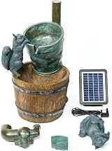 Primrose 72cm Solar Powered Squirrel Water Feature Fountain - 2 Tier view 8
