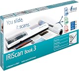 Iris Ohyama Book 3 Color Slide Scanner White AAA Battery Mobile Document Scanner view 2