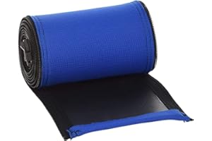 Outdoor Solutions Inc. Rail Grips Pool Handrail Cover, Pool Ladder Cover, Non-Slip Swimming Pool Handrail Grips, Pool Handle Covers for Inground Pools - 4-Feet, Royal Blue
