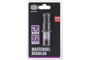 Cooler Master MasterGel Regular Performance Thermal Compound, Exclusive Flat-Nozzle Syringe Design, High CPU/GPU Conductivity