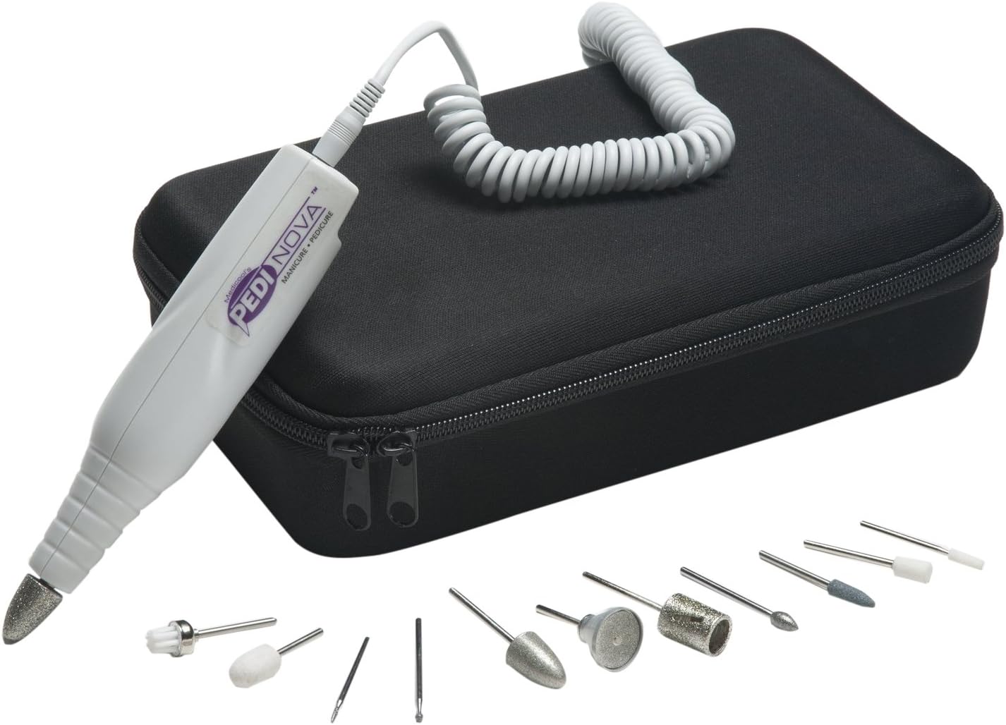Medicool Pedinova Nail File for Manicure and Pedicure Nail Drill Machine for Trimming Shaping and Smoothing Nail | PEDINOVA: Health & Personal Care