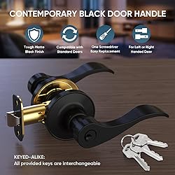 TICONN Traditional Wave Style Reversible Door