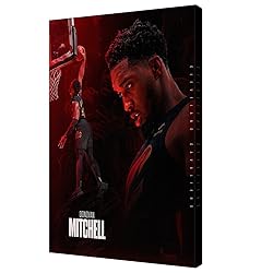 Basketball Superstar Donovan Mitchell Signed Poster