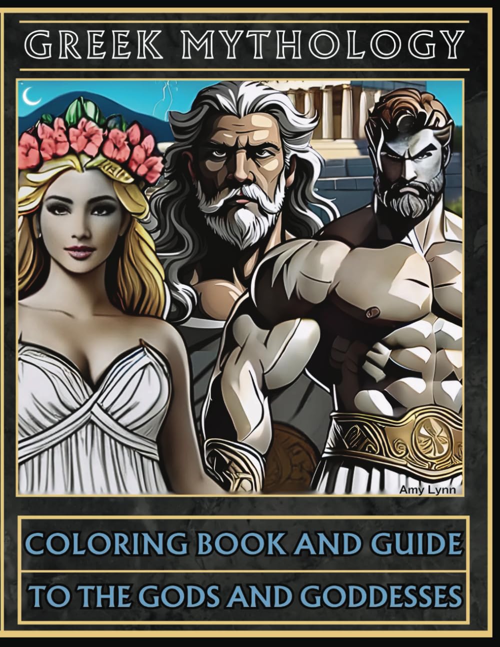 Mua Greek Mythology Coloring Book and Guide to the Gods and Goddesses ...