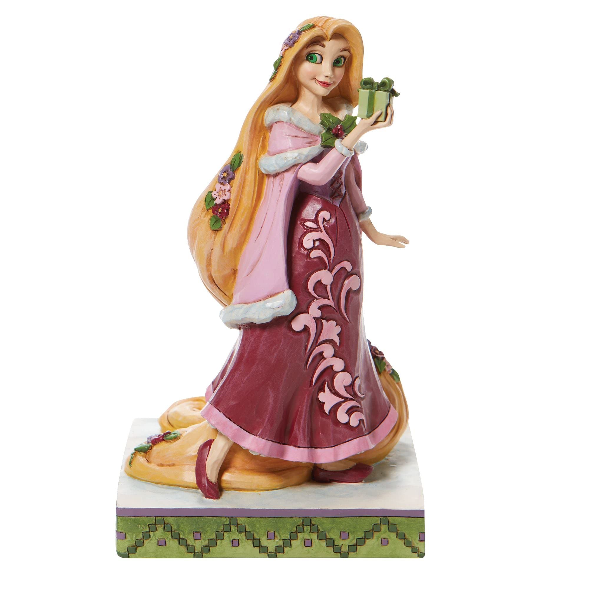 Enesco Disney Traditions Rapunzel with Gifts Figurine, 7.25 in H x 3.5 in W x 4.25 in L, 6008981
