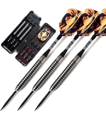 Amazon.com : CUESOUL Big Beast 90% 26g Gloden Steel Tip Tungsten