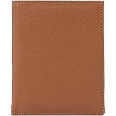 Bullz Hipster Wallet for Men | Genuine Leather Trifold Mens Wallet Credit Card Holder (Tan)