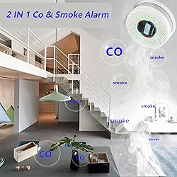 Yfwsrecinoe 4 Pack Upgraded Combination Smoke and