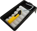 CORAL Coral 43401 Easy Coater Mini Roller Kit 8 Piece High Density Foam Covers view 4