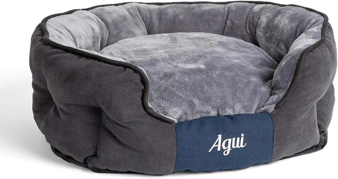 Agui AG10085 Nevada Bed for Pets 65 x 50 cm, Grey, gris, Medium