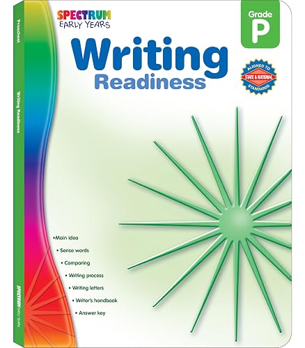 Spectrum Handwriting Spectrum Writing Readiness Preschool Workbook, Ages 4 to 5, Preschool ...