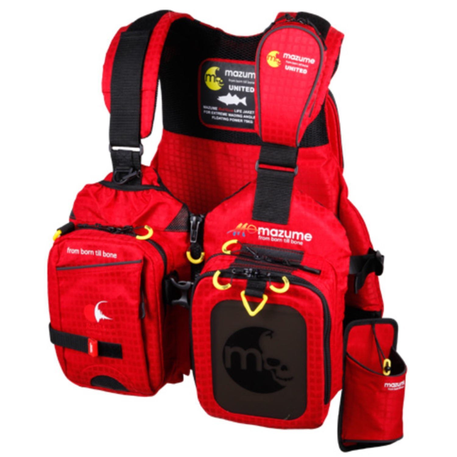 良好品 ライフジャケットフローティングベスト レッドムーンライフジャケットv Mazume マズメ B01bzrokt8 レッド カタログギフトも Theaccountant Org Mt