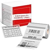 Clear M110 Thermal Labels - for M100/M110/M220/M200/M260/M250 M150 Printer, Waterproof Transparent Print Master Label Refill 1.57"x1.18" (40x30mm) Compatible with Phomemo Labels for Tag, Barcode, Logo