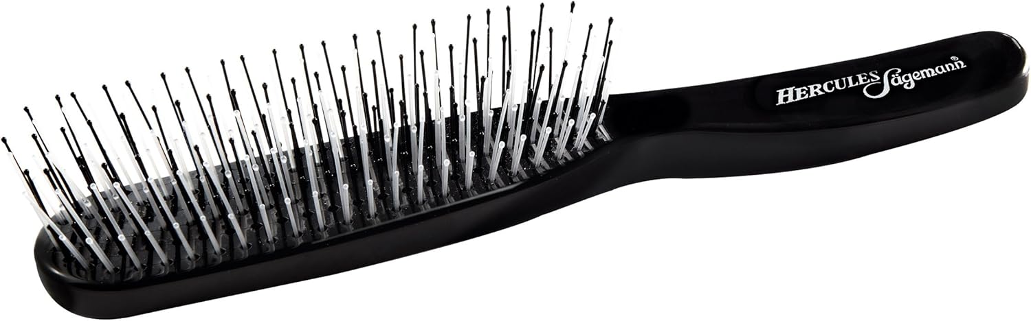 Hercules Sägemann NYH Scalp Brush 8200 Black Pack of 1, 1 Stück (1er Pack)