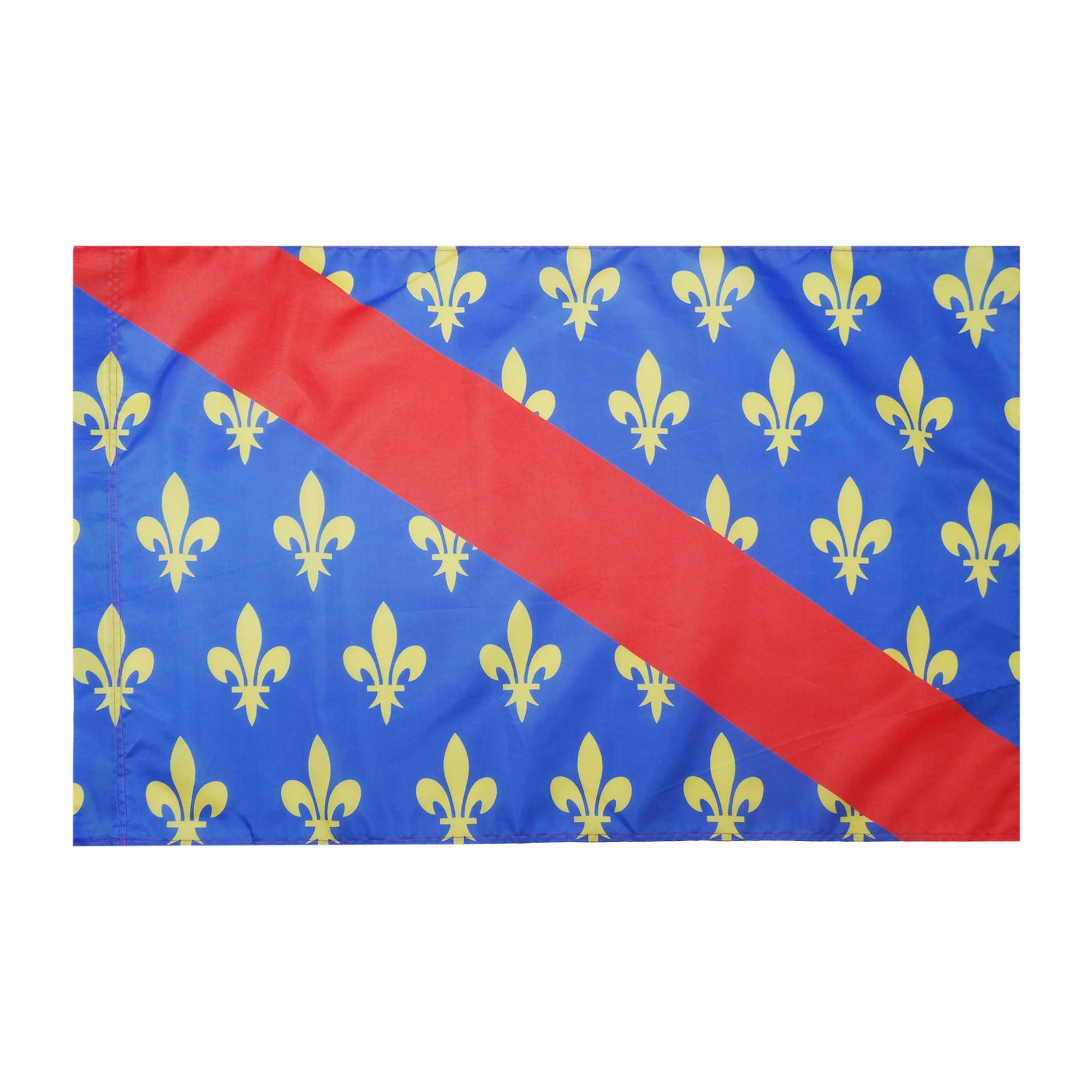 AZ FLAG - French Province of Bourbonnais Flag - 2x3 Ft - Province of Bourbonnais Banner with Sleeve - 100% Polyester - Fade Resistant - Vivid Colors - 2' x 3' Feet - 90x60 Cm