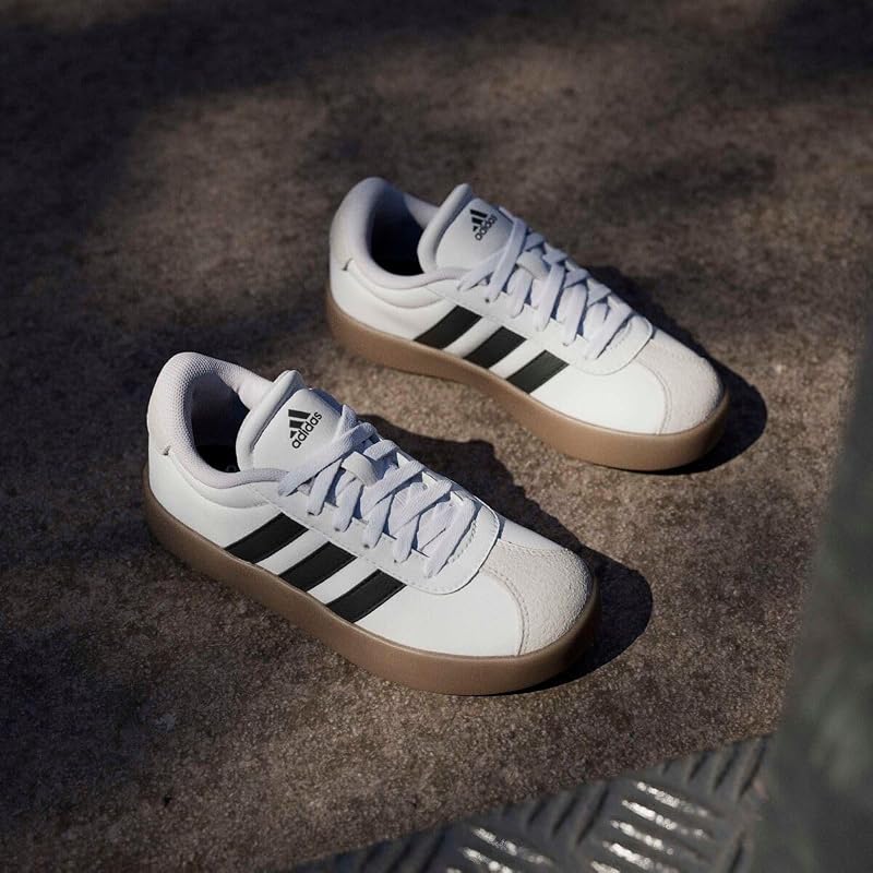 Unisex Kids VL Court 3.0 Cloud White/Core Black/Grey One 2.5 UK 35 EU