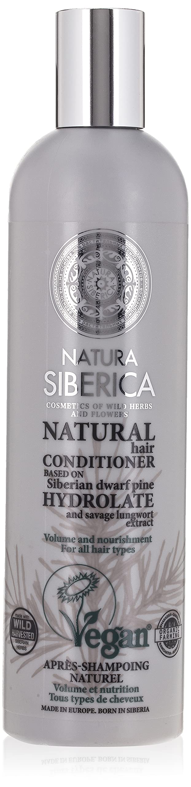 Natura Siberica Hair Volume and Nourishment Conditioner for All Hair Types, 400 ml