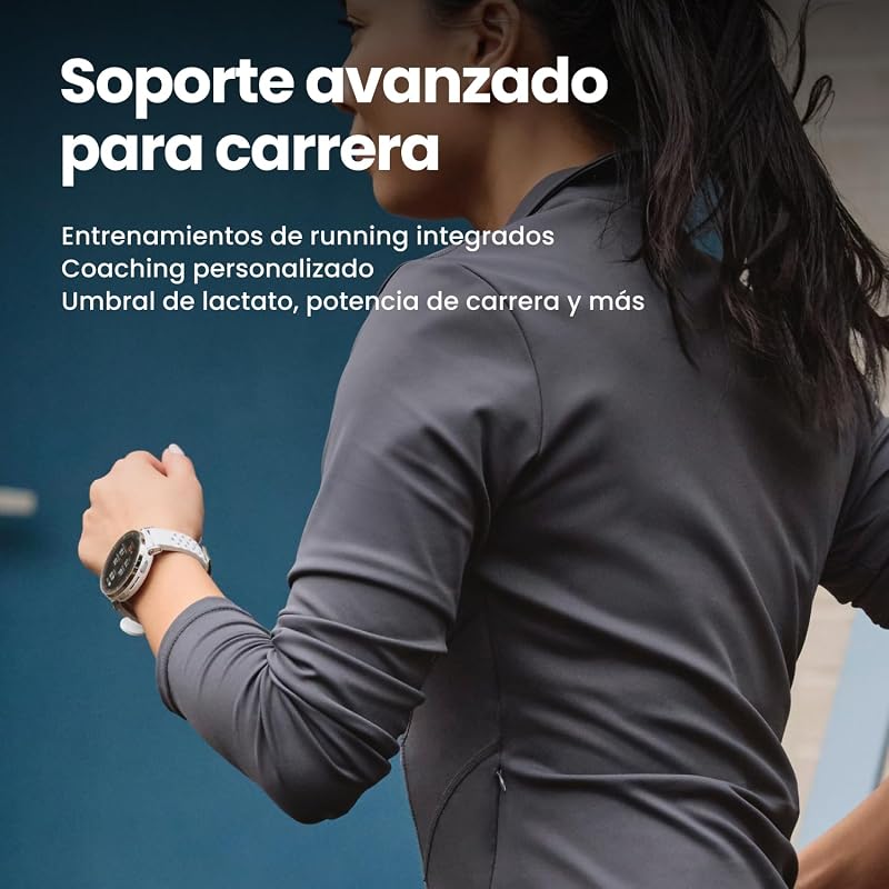 Relógio inteligente GPS Premium Active 3, 45mm, ecrã AMOLED de 1,32" safira, bateria de 12 dias, 4 GB de armazenamento, NFC, mapas offline, 170+ desportivos, smartwatch para iPhone Android