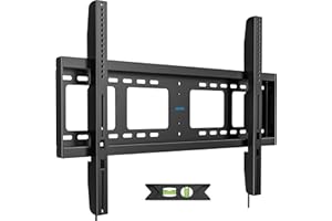 USX STAR Heavy Duty TV Wall Mount for 55-100 inch Large TVs up to 200 LBS & 800x600 mm Vesa, Ultra Slim Fixed TV Mount, Low-Profile TVS Bracket, 16" 24" 32" Wood Stud, Fit Most 65+ 75+ 85 86 90 98 100 TVs