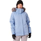Roxy Women's Meade Snow Jacket &ndash; 10k Waterproof, Pfas-free, Recycled Materials, Insulated