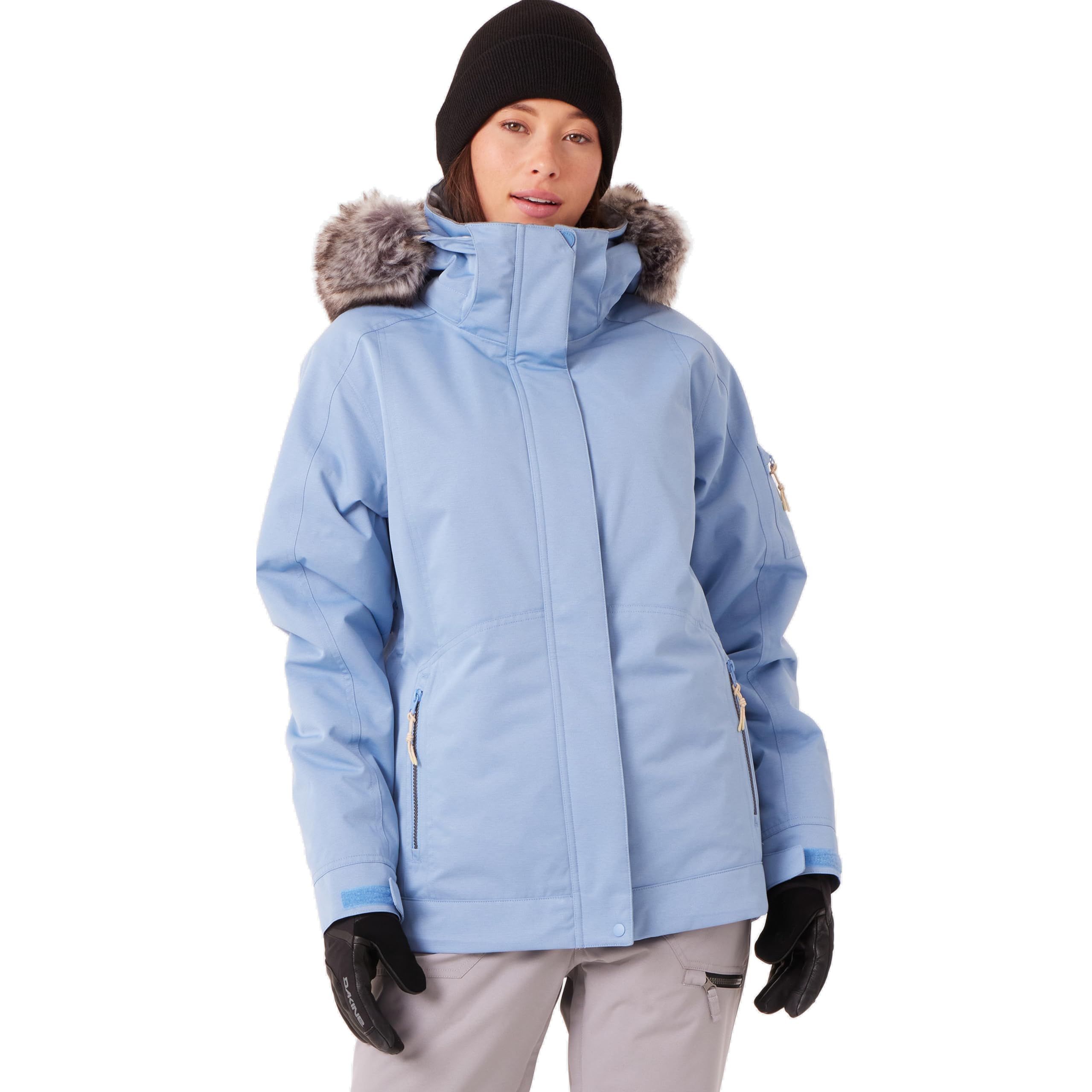 Photo 1 of Roxy Women's Meade Snow Jacket – 10K Waterproof, PFAS-Free, Recycled Materials, Insulated, Allure, Small